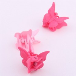 Mini colourful butterflies - hair clipsHair clips