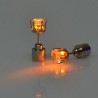 Small earring - with LED - stainless steel - 1 pieceEarrings