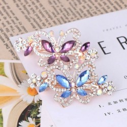 Crystal butterfly - elegant hair clipHair clips
