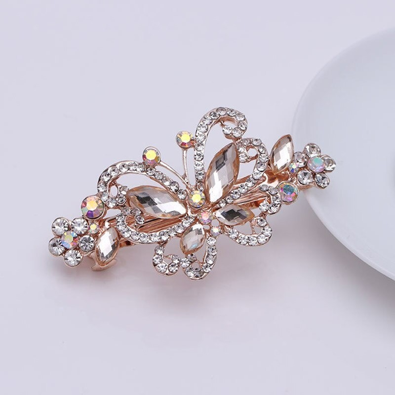 Crystal butterfly - elegant hair clipHair clips