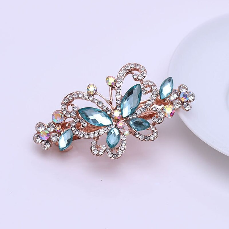 Crystal butterfly - elegant hair clipHair clips