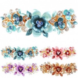 Crystal hair clip with butterflies / flowersHair clips