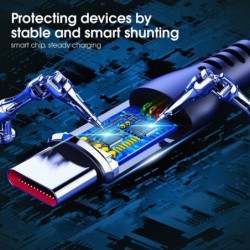 Fast charge cable - 5A - 40W - USB - type-CCables