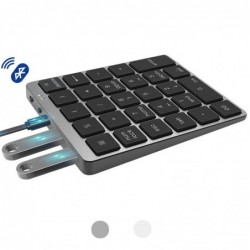 Portable numeric keyboard - Bluetooth - with USB HUB splitterKeyboards