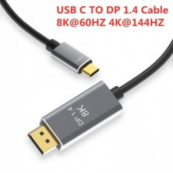 Thunderbolt 3 - 4K - 8K - USB C to DP1.4 cableCables