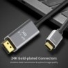 Thunderbolt 3 - 4K - 8K - USB C to DP1.4 cableCables