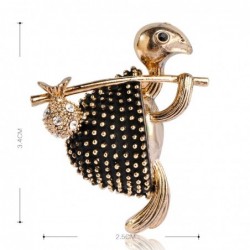 Walking crystal tortoise - vintage broochBrooches