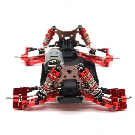 Metal steering swing arm base - C rear Hub seat - servo pull rod - for WLtoys-S 1:14 144001 RC carR/C car