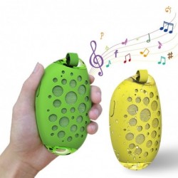 MG X1 - wireless Bluetooth speaker - with microphone / hook - waterproof - hands free call - mango shapeBluetooth speakers