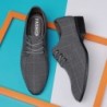 Classic pointed toe shoe shoes - laced-up - black latticeShoes