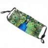 Protective face / mouth mask - reusable - waterproof - green peacock printMouth masks