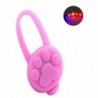 Anti-lost silicone pendant - for pets collar - luminous LEDCats