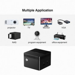 CHUWI - LarkBox - 4K mini PC Intel Celeron - J4115 Quad Core - HD USB-C - 6GB RAM 128GB ROM - Windows 10 - desktop computerLa...
