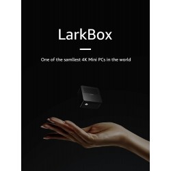CHUWI - LarkBox - 4K mini PC Intel Celeron - J4115 Quad Core - HD USB-C - 6GB RAM 128GB ROM - Windows 10 - desktop computerLa...