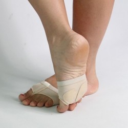 Half foot cover socks - padded - ballet / gymnastics / belly danceWomen's fashion