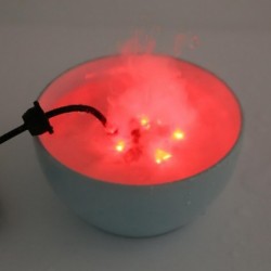 Ultrasonic fog maker - for water pond / fountain / air humidifier - color changing LED light - 24VHumidifiers