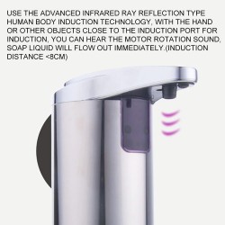 Automatic soap dispenser - stainless steel - infrared sensingBathroom & Toilet