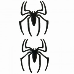 3D spider - car sticker - chromeStickers