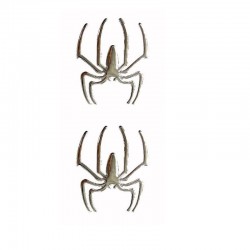 3D spider - car sticker - chromeStickers