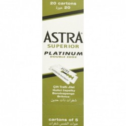 Astra Superior - platinum razor blades - double edge - 100 piecesShaving