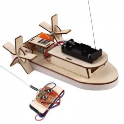 Wireless RC model - wooden scientific experiment - educational toy - DIY kitBoats