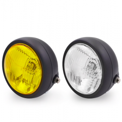 6 1/2" - retro motorcycle headlight lampLights
