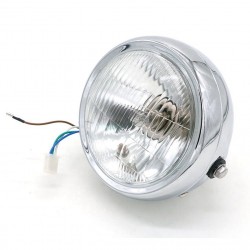 6 1/2" - retro motorcycle headlight lampLights