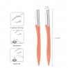 Eyebrow trimmer / blade razor / shaper / facial hair removal - 2 piecesEyes