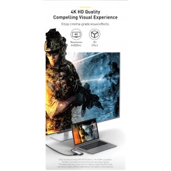 Baseus - USB C HUB USB type-C - multi HUB 3.0 - Ethernet - splitter - adapter - for Macbook / SamsungHubs