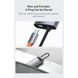 Baseus - USB C HUB USB type-C - multi HUB 3.0 - Ethernet - splitter - adapter - for Macbook / SamsungHubs