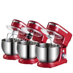 BioloMix - kitchen stand mixer - stainless steel bowl - 6-speed / whisk / dough kneading - 1200W / 5LBakeware