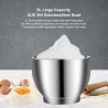 BioloMix - kitchen stand mixer - stainless steel bowl - 6-speed / whisk / dough kneading - 1200W / 5LBakeware