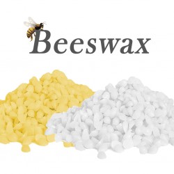 Natural beeswax - for candle making / lipsticks - white / yellowCandles & Holders