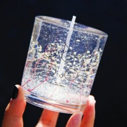 Transparent jelly wax - crystal - for candle makingCandles & Holders