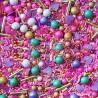 Edible sugar beads / pearls - sprinkle - cakes / donuts decoration - 25gBakeware