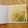 Shiny gold leaf - sheet paper - for gilding furniture / walls / craft / decoration - 9 * 9 cm - 100 sheetsDecoration
