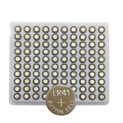 LR41 AG3 / 192 / SR41 / 392 cell battery - 100 piecesBattery