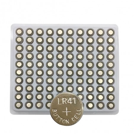 LR41 AG3 / 192 / SR41 / 392 cell battery - 100 piecesBattery