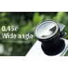 Phone camera lens - 0.45X wide angle / 10X macro - clip-on - kitLenses