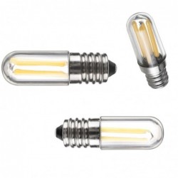 Mini LED bulb - dimmable - COB - E12 / E14 - 1W / 2W / 4W - for fridge - 2 piecesE14