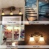 Vintage LED bulb - Edison tubular - T22 - E12 - E14 - 1W - dimmable - 2200K gold - 25 piecesE14