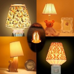 Vintage LED bulb - Edison tubular - T22 - E12 - E14 - 1W - dimmable - 2200K gold - 25 piecesE14