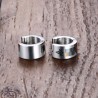 Small silver earrings - with Masonic sign - unisexEarrings