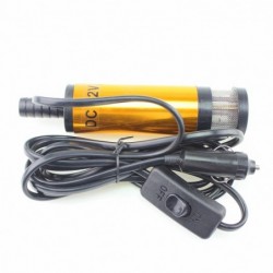 Mini electric transfer pump - for water / oil - belt filter - submersible - with car plug - 38mm - 12L/minTools & maintenance
