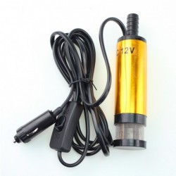 Mini electric transfer pump - for water / oil - belt filter - submersible - with car plug - 38mm - 12L/minTools & maintenance