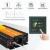 Pure sine wave converter - DC 12V to AC 220V 230V - car power supply - inverter - 1000WTools & maintenance
