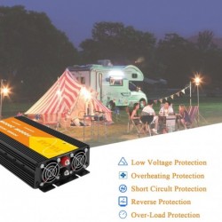 Pure sine wave converter - DC 12V to AC 220V 230V - car power supply - inverter - 1000WTools & maintenance