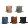Trendy small backpack - with bear ears - lamb fleeceBackpacks