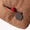 Trendy small backpack - with bear ears - lamb fleeceBackpacks