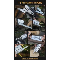 ROXON S802 Phantom - multi tool - pliers / scissors with replaceable knife / wire cuttersPliers